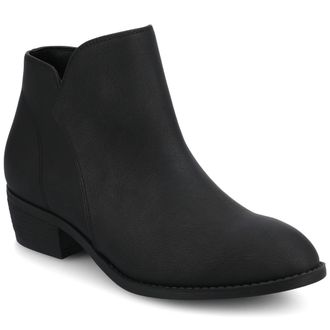 Journee Collection Womens Solarah Pull-on Ankle Bootie
