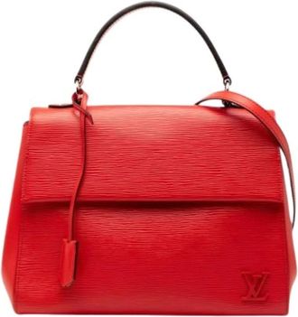 Louis Vuitton Pre-owned Handbags, female, Red, Size: ONE SIZE Pre-owned Cluny MM