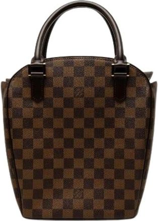 Louis Vuitton Pre-owned Sarria Saut Damier Handtas - Dames - Vintage Handtas - Bruin - ONE Size - Leer - Vintage