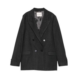 Closed Chaqueta Cruzada con Solapa de Pico - Jackets - Mujer - Negro - XS