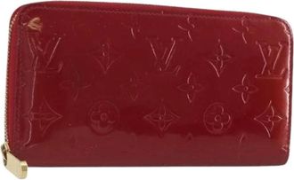 Louis Vuitton Pre-owned Long Wallet - Dames - Vintage Accessoires - Rood - ONE Size - Leer - Vintage