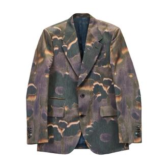 Paul Smith Formal Blazers, male, Multicolor, Size: 2XL Giacca Fantasia Fiori di Campo