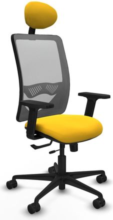 Piqueras y Crespo Sedia Da Ufficio Piqueras Y Crespo Zulema Grigio Ergonomica Regolabile