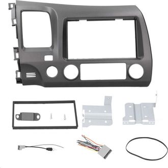 OEM Kit De Radio 2din Para Salpicadero Con Arn&eacute;s De Cableado, Sistema De Navegaci&oacute;n Est&eacute;reo Y Embellecedor, Apto Para Honda Civic 2006 - 2011