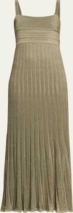 Zimmermann Wanderlust Metallic Midi Dress
