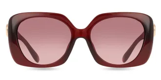 Coach HC8422U CAD33 58708H Womens Sunglasses Burgundy Size 55