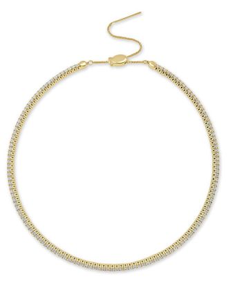 Sabrina Designs 14K 3.33 Ct. Tw. Diamond Flexible Choker Necklace