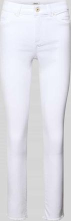 Only Skinny Fit Jeans aus Baumwoll-Mix Modell BLUSH in Weiss, Gr&ouml;&szlig;e XL/30