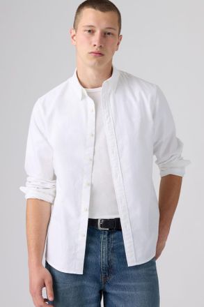 Levi's Battery Housemark Standard Shirt - Uomo - 2XL - Bianco / Bright White