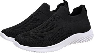 Generic Slip On Trainers for Men Running Shoes Tennis Sports Training Walking Sneakers Casual Non Slip Fitness Athletic Sneakers Breathable Lightweight Outdoo