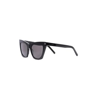 Saint Laurent Sunglasses, female, Black, Size: 55 MM Kate Sunglasses