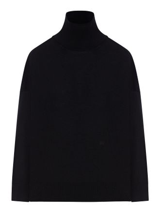 Bottega Veneta WOOL TURTLENECK WITH BV EMBROIDERY - Bottega Veneta - Woman