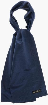 Corneliani Micro Dotted Silk Foulard size Unica