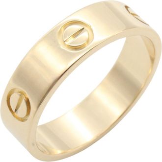 Cartier Gold Yellow Gold (18K) Band Ring (Pre-Owned)