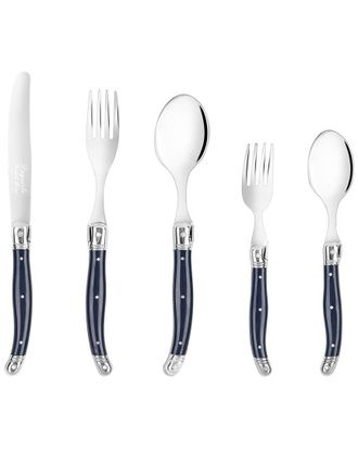 French Home Laguiole Connoisseur 20Pc 18/10 Stainless-Steel Flatware Set