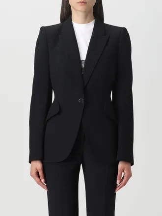 Alexander McQueen McQueen crepe blazer