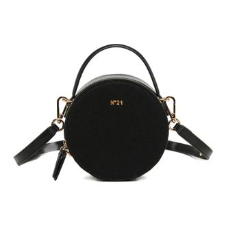 N&deg;21 Mini Bags, female, Black, Size: ONE SIZE Round Mini Shoulder Bag