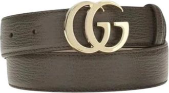 Gucci GG Marmont Riem - Dames - Accessoires - Bruin - Maat: 85 CM Leer