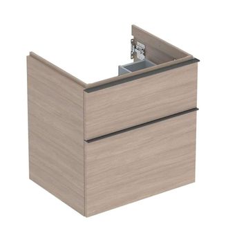 Keramag Keramag - Geberit Icon Mueble Bajo Lavabo, 2 Cajones, 59,2x61,5x47,6 Cm