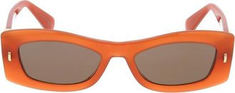 Dior Zonnebril - Dames - Zonnebrillen - Oranje - ONE Size - Accessoires