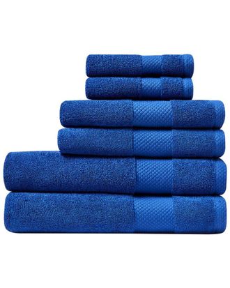 Lacoste Heritage Supima Cotton 6Pc Towel Set