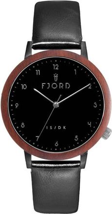 Fjord Gribskov Quartz Black Dial Mens Watch FJ-6049-02