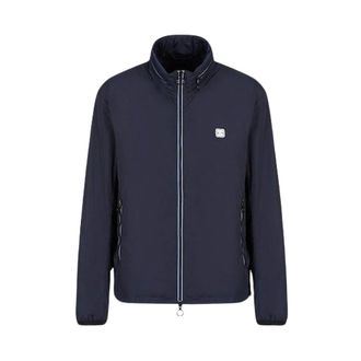 A|X Armani Exchange Lichtgewicht Jack - Heren - Jassen - Blauw - Maat: 2XL Poliester