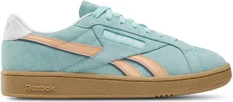Reebok Mens Club C Grounds Uk - Tennis Shoes Ai Aqua/Sunkissed Orange/Gum Size 10.0