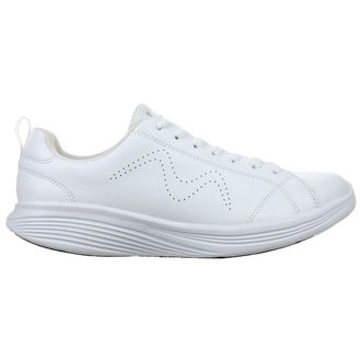Mbt Ren Synthetic Womens Lace Up Trainers - White - Size:UK 5.5