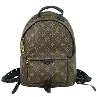 Louis Vuitton Vintage, unisex, Bruin, ONE Size, Pre-owned Vintage Canvas Rugzak