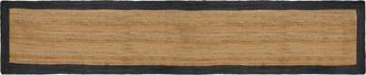 vidaXL Alfombra De &Aacute;rea Gris Oscuro 60 X 400 Cm Yute Vidaxl