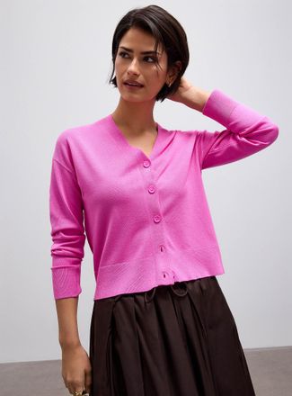 b.young Womens Plain soft knit Cardigan Sweater