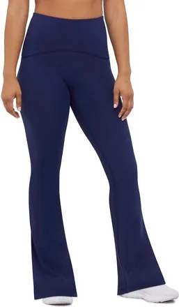 Spanx SPANXshape Booty Boost Flare Pants in Timeless Navy at Nordstrom, Size X-Small