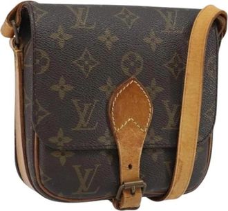 Louis Vuitton Pre-owned Cross Body Bag - Dames - Vintage Schoudertas - Bruin - ONE Size - Leer - Vintage