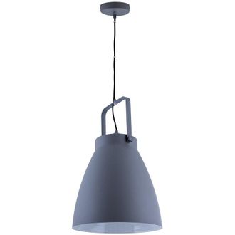 Paco Home Paco Home - Luminaria Pie Moderna Sal&oacute;n Luminaria Suspensi&oacute;n Dise&ntilde;o Focos E27 Gris-blanco, L&aacute;mpara Colgante