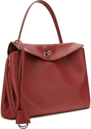 Balenciaga leather shoulder bag - Red