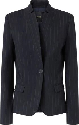 Pinko Pinko Jassen Blue - Dames - Blazers - Blauw - L - Jassen