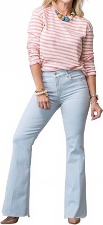 Frame Denim Icon Jeans In Feather Raw After Fear