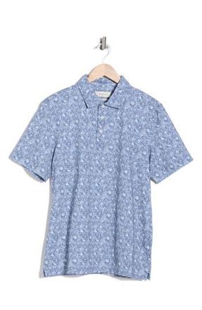 Bugatchi Short Sleeve Polo in Steel at Nordstrom Rack, Size X-Large