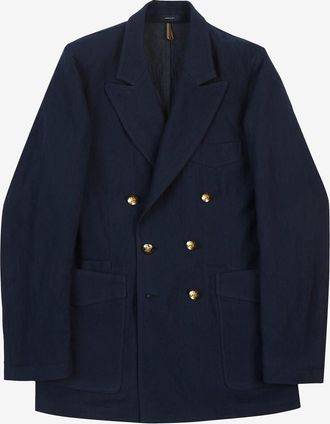 Drake's Zweireihiger Blazer aus Wollmix MKIII Games