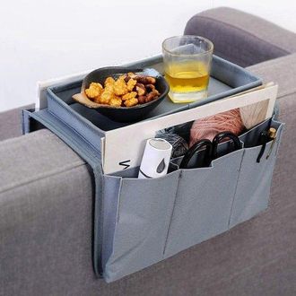 OEM Organizador De Dulces Para Sof&aacute; Con Caj&oacute;n Organizador Para Reposabrazos De Sof&aacute; Con Portavasos Organizador Para Control Remoto De Tv De Sill&oacute;n De