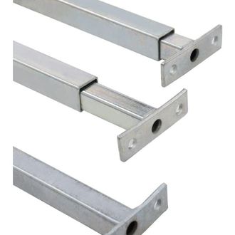 Elle Rejas De Seguridad Ajustables Para Ventanas, 3 Unidades, 710-1200 Mm
