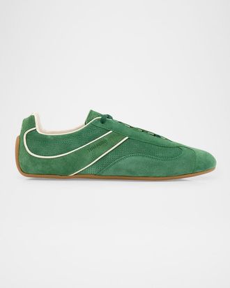 Tom Ford Men & apos;s Suede Low-Top Sneakers