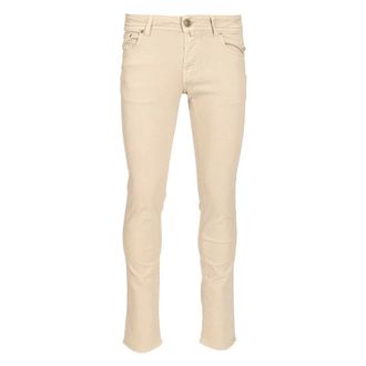 Jacob Cohen Nick Jeans - male - Jacob Coh&euml;n - Skinny Fit Jeans - Beige - W34 - Jeans