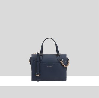 Paul Costelloe Womens Harlan Leather Multi Way Bag - Blue - One Size