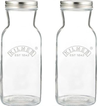 Kilner Kilner Set Of 2 Juice & Sauce Bottles