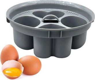 OEM Vaporera 4 En 1 Para Huevos Duros, Cocedor De Huevos, Utensilio De Cocina Para El Desayuno Y Huevos Escalfados