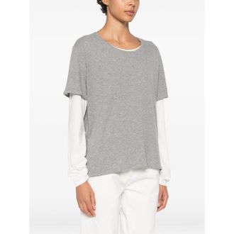 The Row Cotton and Cashmere Jeans - Gray