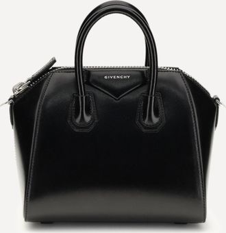Givenchy Borsa a Mano Antigona mini in pelle Box Woman UNI