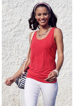 Lascana Womens 2-Pack Tank Tops